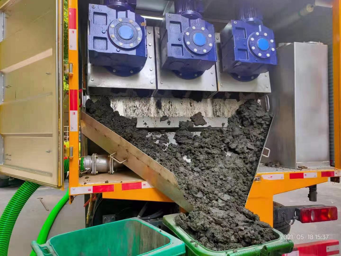 武汉化粪池清掏城市维护站-泥浆净化干湿分离处理